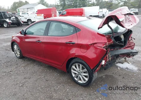 2016 Hyundai Elantra Se from USA, damaged, VIN 5NPDH4AE2GH693369